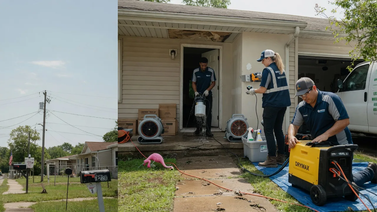 Storm Damage Water Removal in Francitas, TX near me